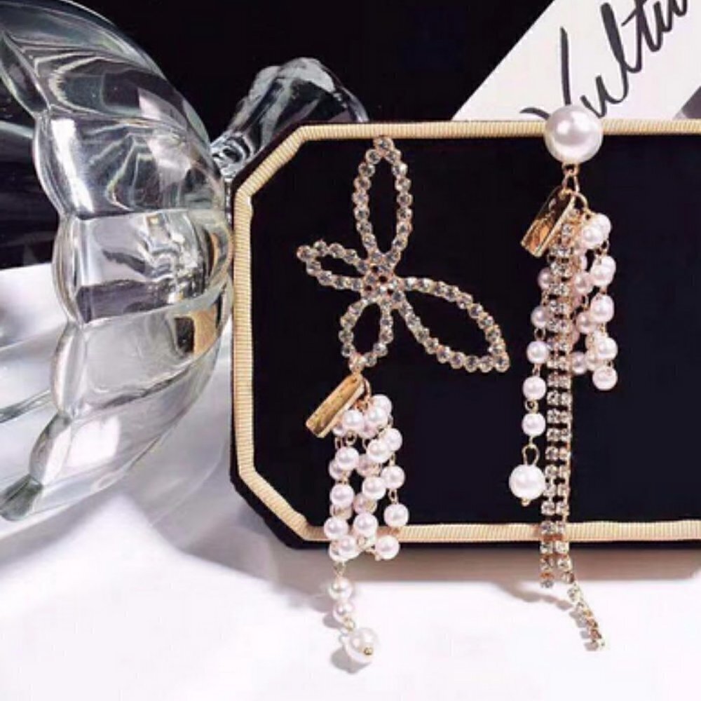 Fashion Asymmetric Butterflyearrings jewelry wedding